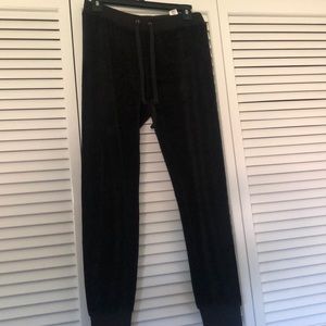 Juicy couture velvet sweats size small